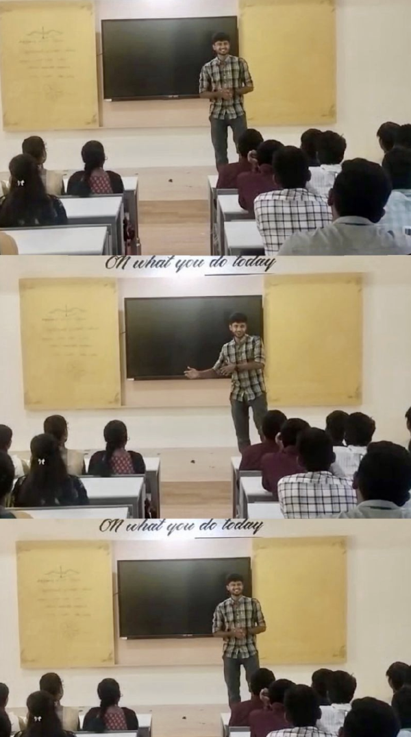 Student mentor @ Sri Eshwar College of Engineering, Coimbatore, Tamil Nadu 2025