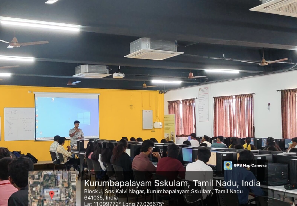 DSA Learning & Collaboration Session – Student mentor at SNS College of Engineering 2025